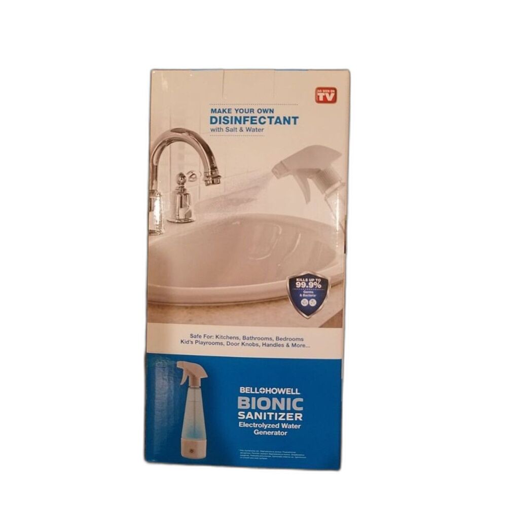 Sanitizer – Electrolyzed Water Generator – Salt & Water